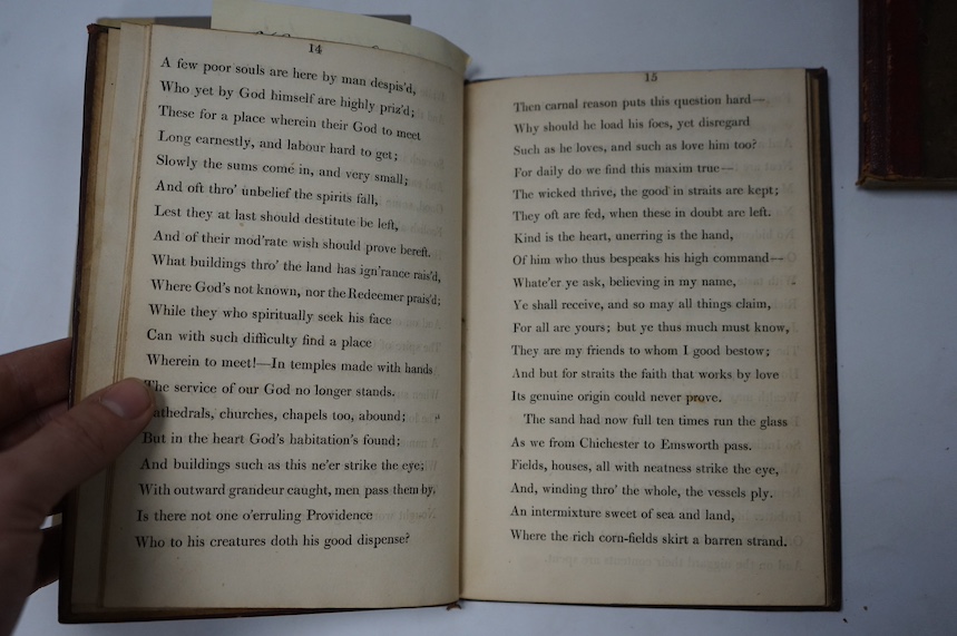 W.J.B. - Traces of Providence in A Tour From Brighton through the Isle of Wight, London, Thomas Bensley, 1808; Wright, C. The Brighton Ambulator, 1818; Baxter, J. The Stranger in Brighton and Baxter's New Brighton Direct